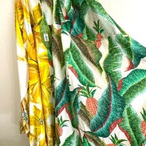 FARM Rio, Azalea Forest Wrap Dress, Size XL